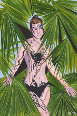 palm idyll by David Makinson