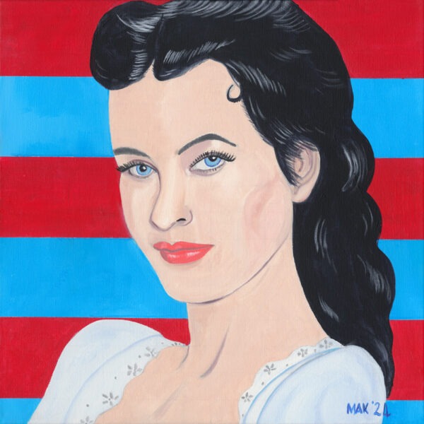 Tribute to Hedy Lamarr by David Makinson